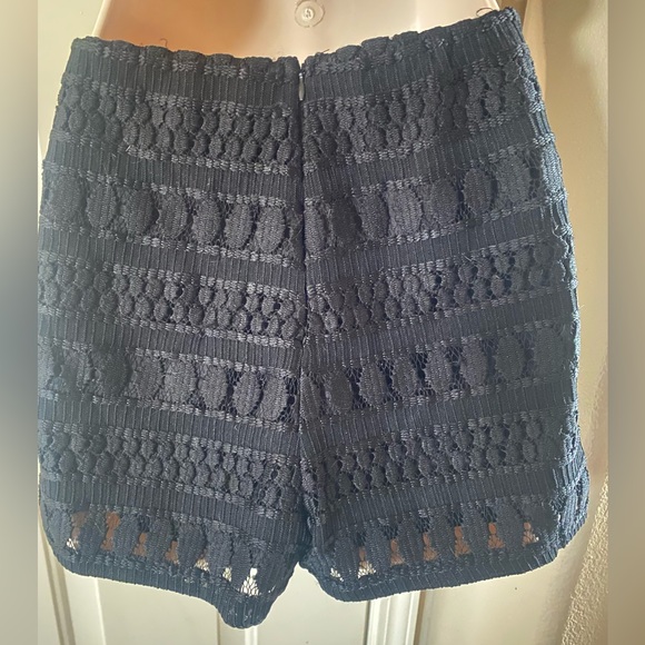 NWT April Spirit black lace shorts - Picture 2 of 4
